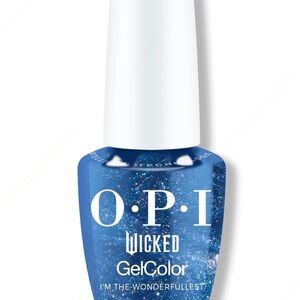 OPI Wicked GelColor in Sparkling Blue I’m The Wonderfullest